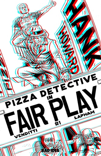 HANK HOWARD PIZZA DETECTIVE THE FAIR PLAY 1 (ONE SHOT) CVR E