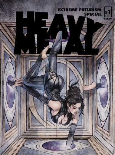 HEAVY METAL MAGAZINE SPECIAL EXTREME FUTURISM 1 CVR A MARCO
