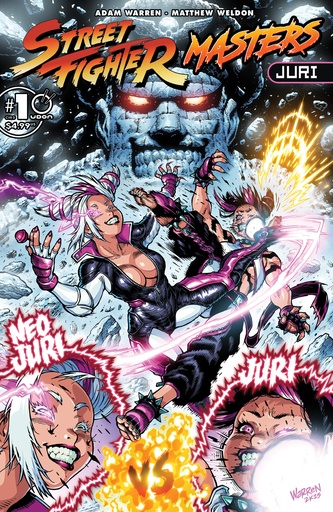 STREET FIGHTER MASTERS JURI 1 (ONE SHOT) CVR D INC 1:5 ADAM