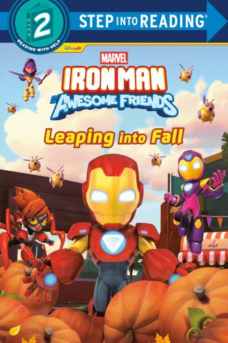 MARVEL'S IRON MAN AND HIS AWESOME FRIENDS LEAPING INTO FALL