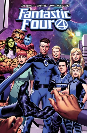 FANTASTIC FOUR BY DAN SLOTT OMNIBUS 2 CAFU COVER
