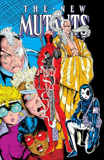 NEW MUTANTS OMN 4 ROB LIEFELD DEADPOOL COVER