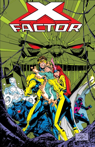 X-FACTOR THE ORIGINAL X-MEN OMNIBUS 3 WHILCE PORTACIO COVER
