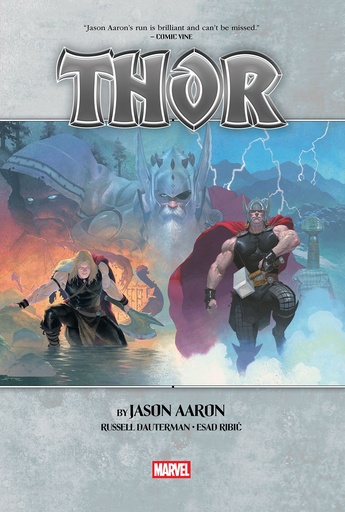 THOR BY JASON AARON OMNIBUS 1 ESAD RIBIC COVER