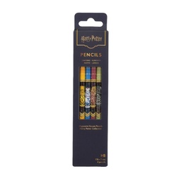 HARRY POTTER COLLECTION HOGWARTS HOUSES PENCILS 4 PACK