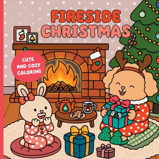 FIRESIDE CHRISTMAS A CUTE & COZY COLORING BOOK