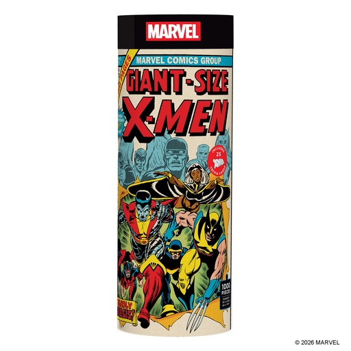 MARVEL X-MEN JIGSAW PUZZLE AND TRIVIA