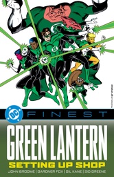 DC FINEST GREEN LANTERN SETTING UP SHOP
