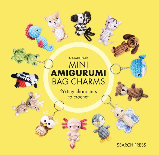 MINI AMIGURUMI BAG CHARMS