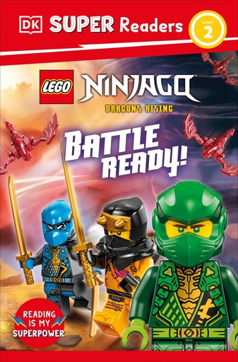 DK SUPER READERS LEVEL 2 LEGO NINJAGO DRAGONS RISING BATTLE