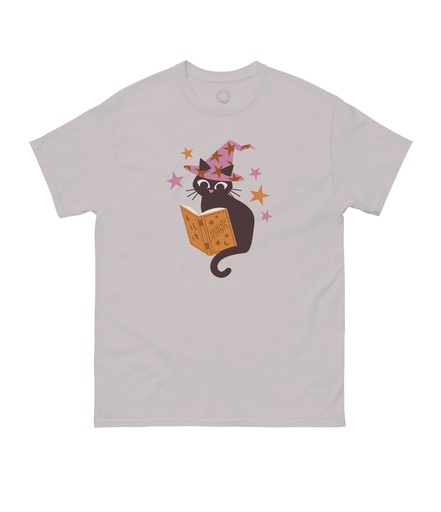 WITCHY CAT UNISEX T-SHIRT MEDIUM