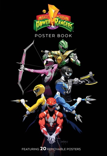 MIGHTY MORPHIN POWER RANGERS POSTER BOOK