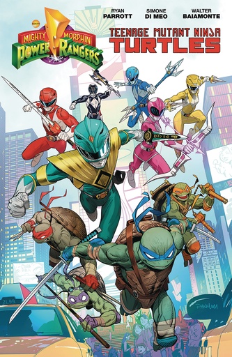 POWER RANGERS TEENAGE MUTANT NINJA TURTLES