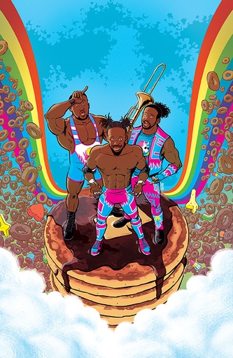 WWE NEW DAY POWER OF POSITIVITY ORIGINAL