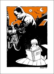 Jazz - Philip Paquet Silkscreen Print