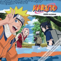 NARUTO 2026 WALL CALENDAR