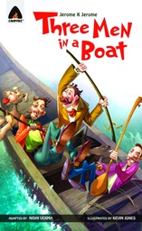 THREE MEN IN A BOAT CAMPFIRE