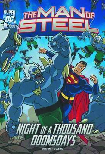 DC SUPER HEROES MAN OF STEEL YR SUPERMAN VS DOOMSDAY ARMY