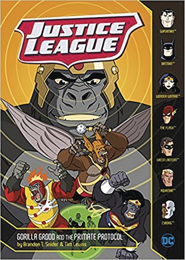 JUSTICE LEAGUE YR GORILLA GRODD & PRIMATE PROTOCOL