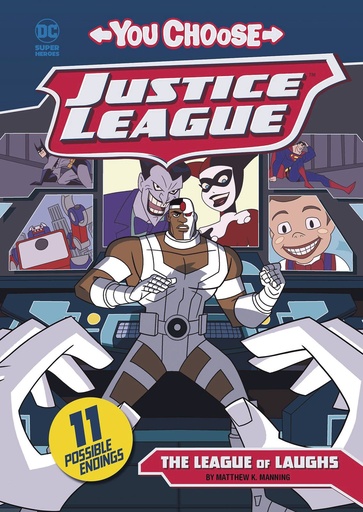 JUSTICE LEAGUE YOU CHOOSE YR LEAGUE OF LAUGHS
