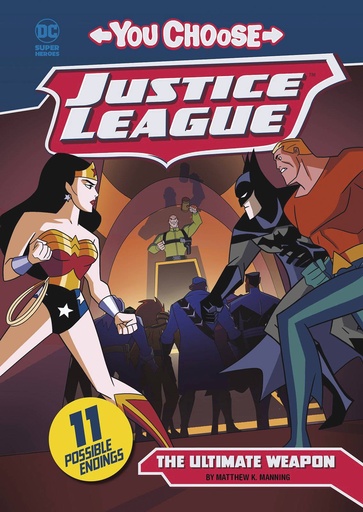 JUSTICE LEAGUE YOU CHOOSE YR ULTIMATE WEAPON