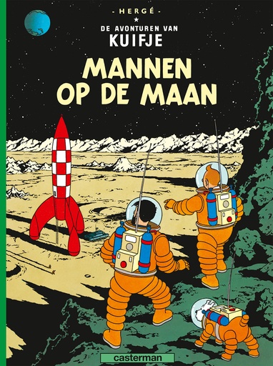 Kuifje SC 17 Mannen Op De Maan
