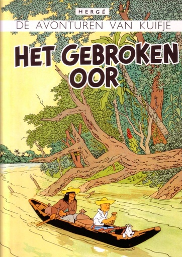 Kuifje Facsimile Kleur Het Gebroken Oor