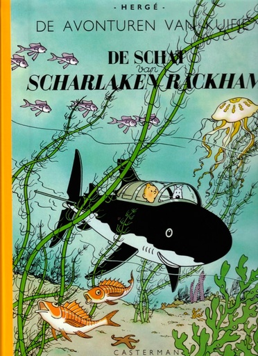 Kuifje Facsimile Kleur De Schat Van Scharlaken Rackham