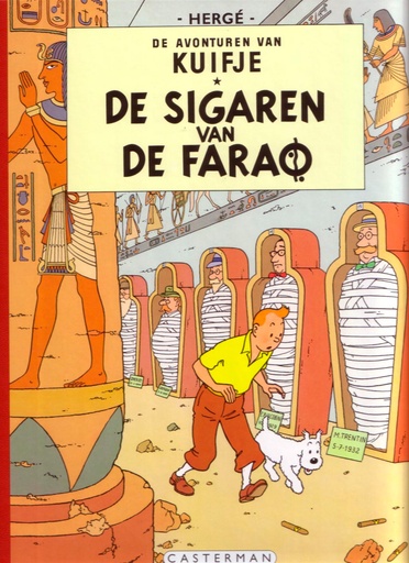 Kuifje Facsimile Kleur De Sigaren Van De Farao