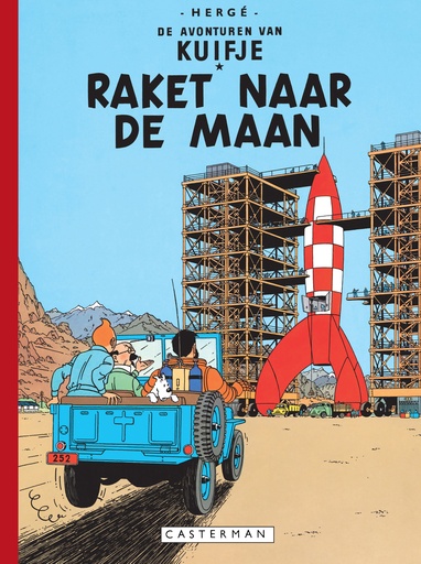 Kuifje Facsimile Kleur Raket Naar De Maan