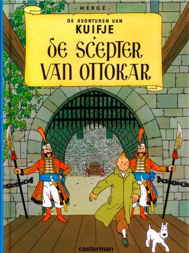 Kuifje Miniformaat De Scepter Van Ottokar