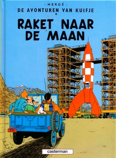 Kuifje Miniformaat Raket Naar De Maan