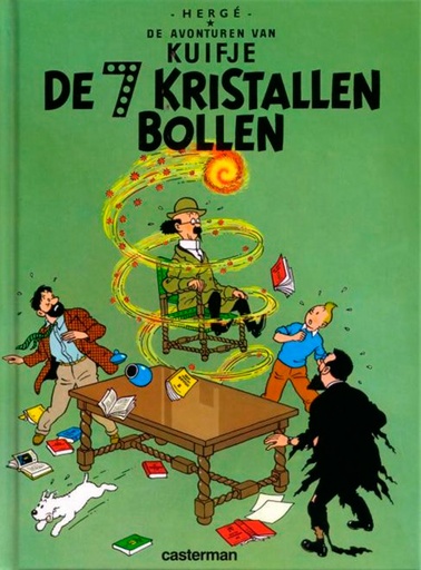 Kuifje Miniformaat De 7 Kristallen Bollen