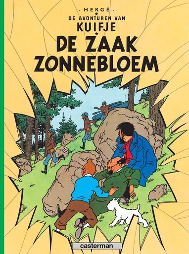 Kuifje Facsimile Kleur De Zaak Zonnebloem