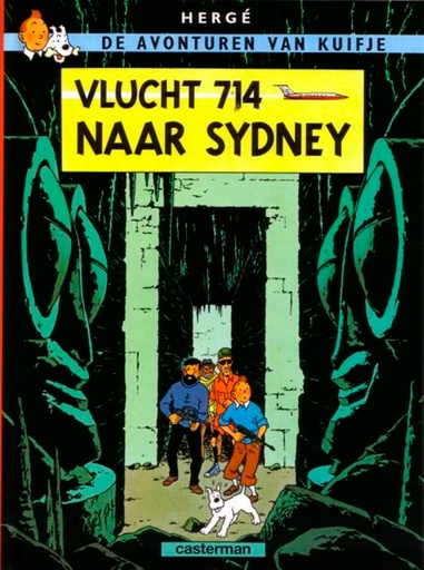 Kuifje Miniformaat Vlucht 714 Naar Sydney
