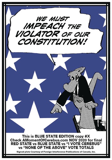 CEREBUS 02 HIGH SOCIETY REMASTERED BLUE STATE BOOK PL
