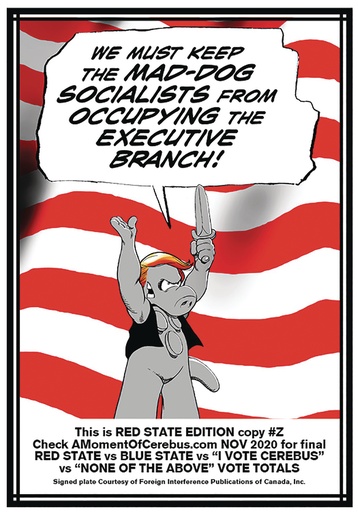 CEREBUS 02 HIGH SOCIETY REMASTERED RED STATE BOOK PLA