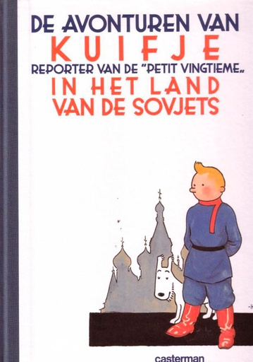 Kuifje Facsimile Kleur Kuifje Bij De Sovjets (Zwart-Wit)