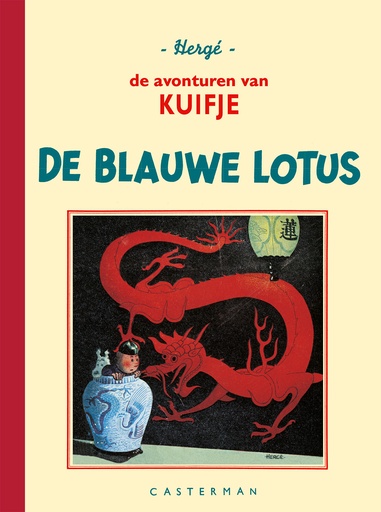 Kuifje Facsimile Zw De Blauwe Lotus