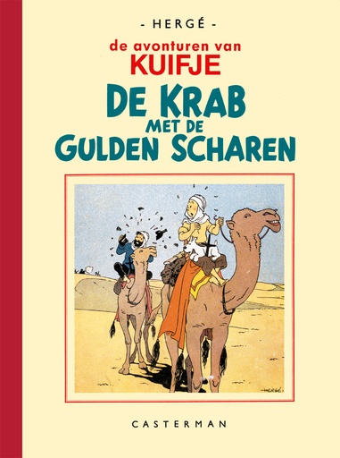 Kuifje Facsimile Zw De Krab Met De Gulden Scharen