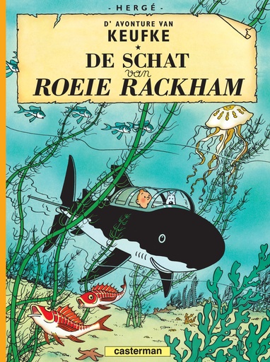 Kuifje Dialect De Schat Van Scharlaken Rackham (Antwerps
