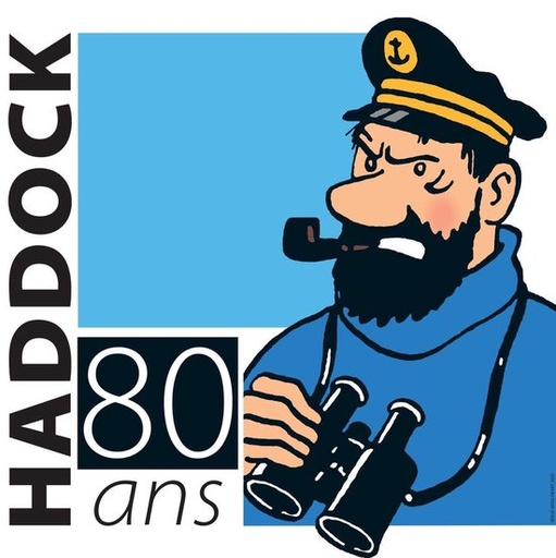 Kuifje De krab met de gouden scharen - 80 j Haddock