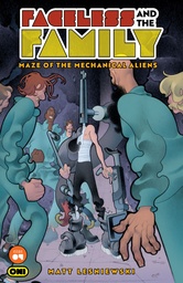 FACELESS FAMILY MAZE MECHANICAL ALIENS 4 CVR A MATT LESNIEWSKI