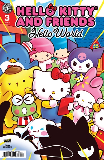 Hello Kitty Friends  Hello World  3 Cover A (Ganucheau)