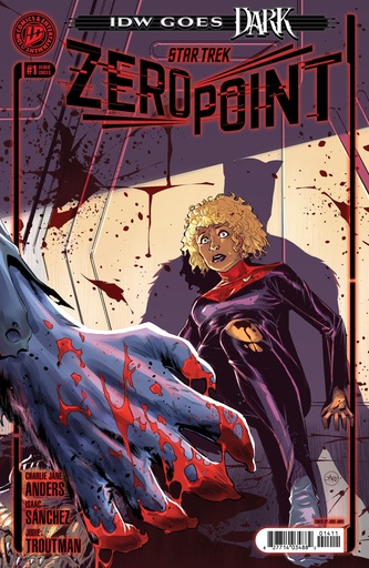 Star Trek  Zero Point 1 VAR D (Jaro IDW Goes Dark VAR)