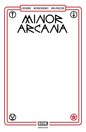 Minor Arcana 19 C Blank Sketch VAR
