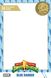 Mighty Morphin Power Rangers (2026) 4 D Trading Card Blank Sketch VAR