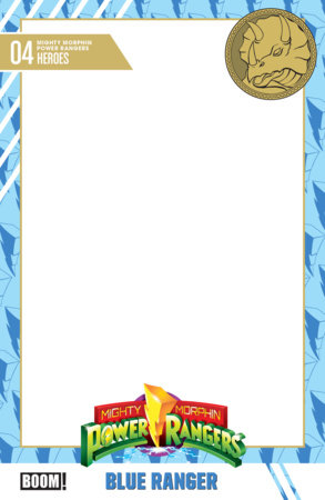 Mighty Morphin Power Rangers (2026) 4 D Trading Card Blank Sketch VAR