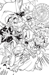 Mighty Morphin Power Rangers (2026) 4 H 1 25 INCV VAR (Full Art  Bal m)