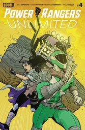 Power Rangers Unlimited 4 B VAR (Dressed  Hamner)